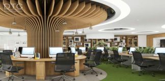 Ý tưởng thiết kế nội thất văn phòng đẹp – xanh Thiết kế văn phòng ảnh hưởng đến năng suất lao động như thế nào?