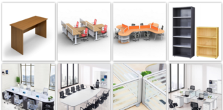 Lưu ý trong thiết kế nội thất văn phòng mà cách doanh nghiệp cần biết ban-lam-viec-4-nguoi-banner