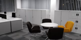 Thiết kế văn phòng nhỏ đầy đủ tiện nghi noi-that-van-phong-nho