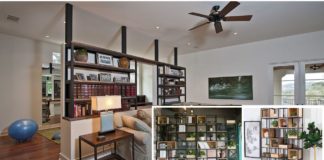 Những mẫu kệ sắt trang trí nội thất ấn tượng, mới lạ kệ sắt trang trí banner